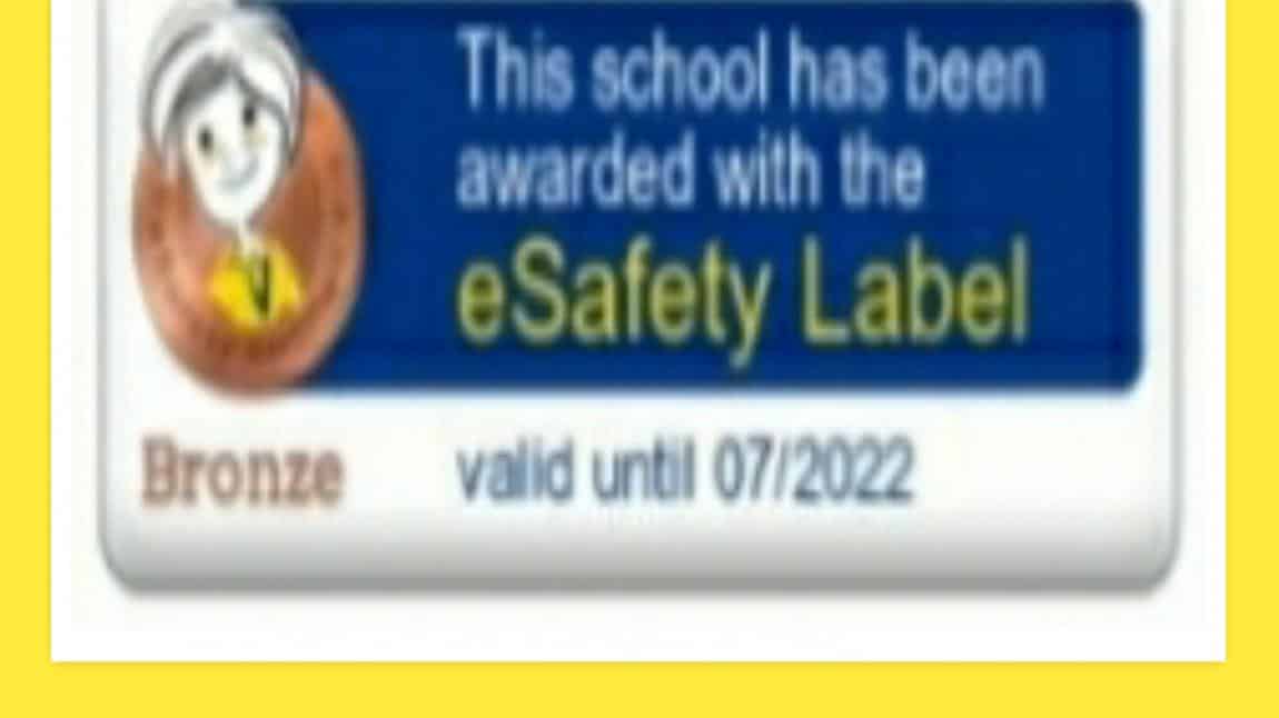 e Safety Label Bronz Etiketimiz